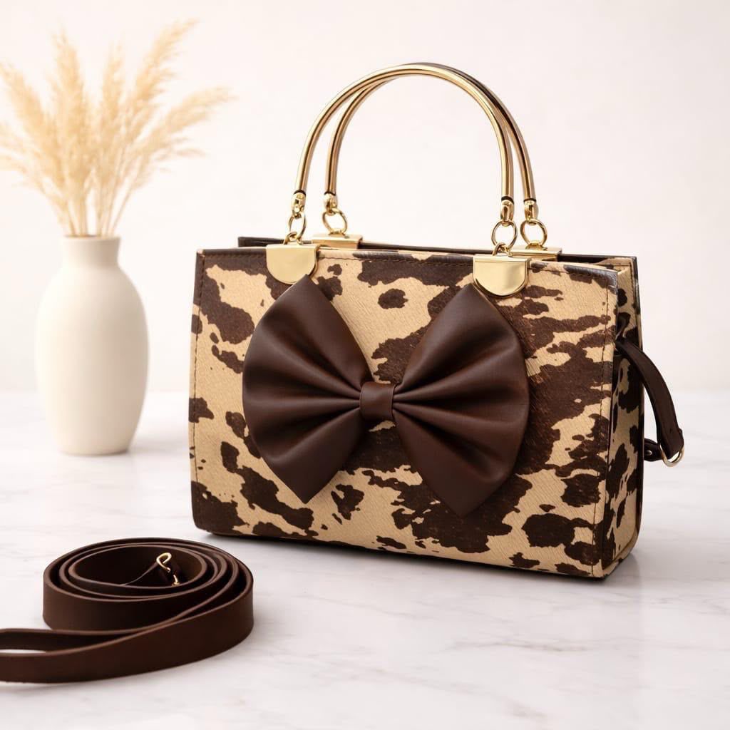 Bold Animal Print Meets Classic Glamour
