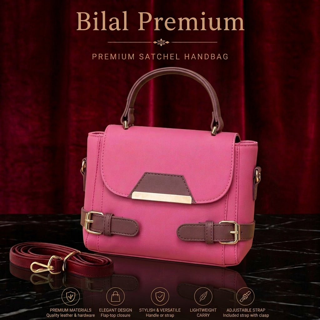 Bilal Premium | Premium Satchel Handbag